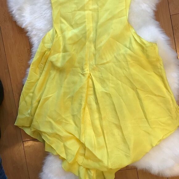 Alexander Wang Yellow Tank Blouse #7 - Picture 2 of 4
